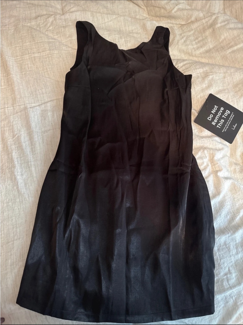 Lulu's Black Sleeveless Sheath Dress